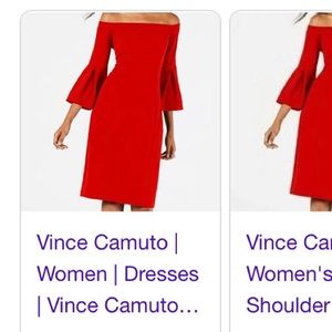 Vince Camuto Red Dress